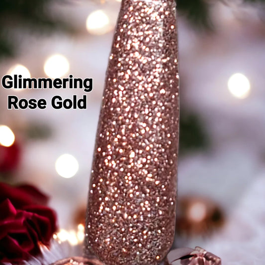 Glimmering Rose Gold