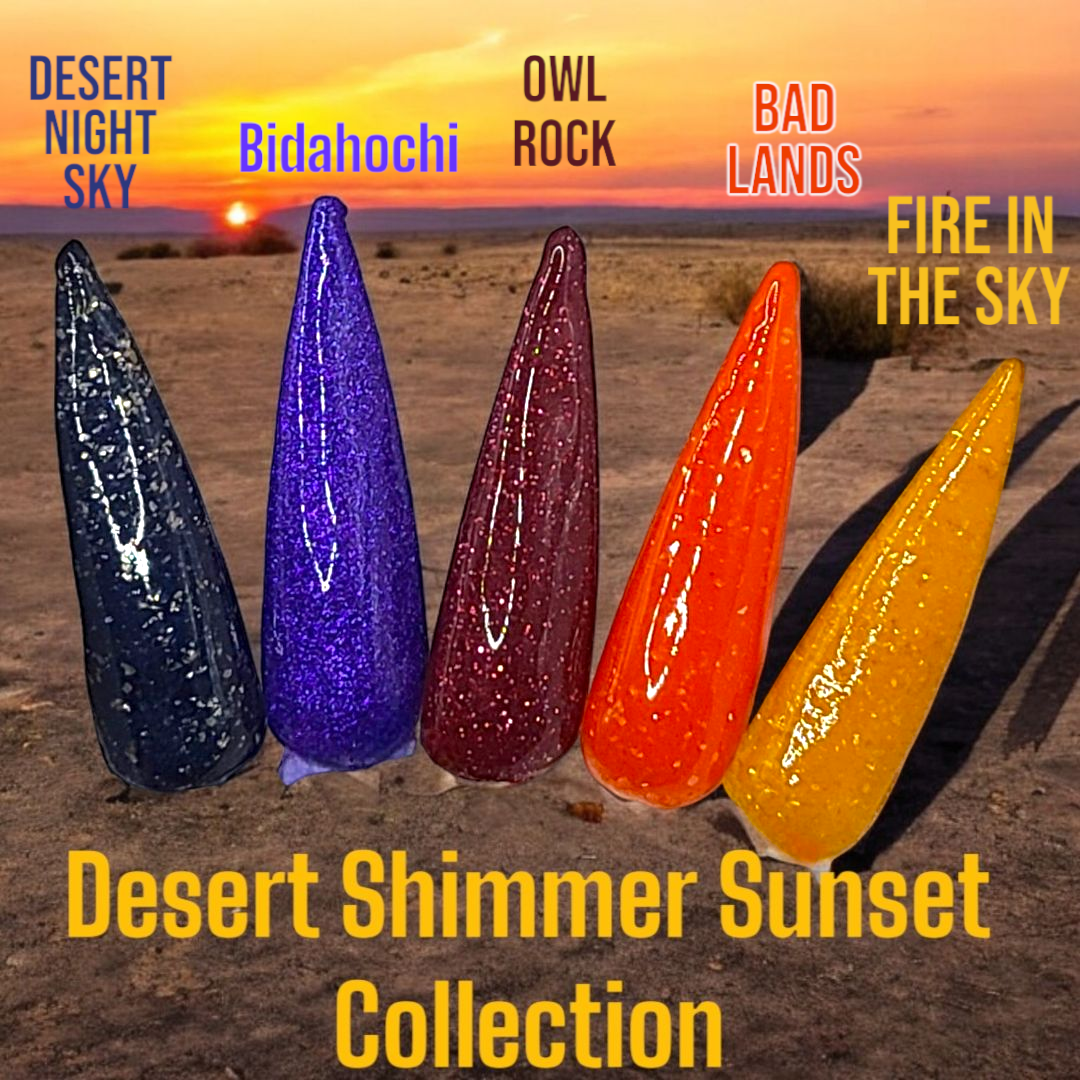 Desert Shimmer Sunset Collection