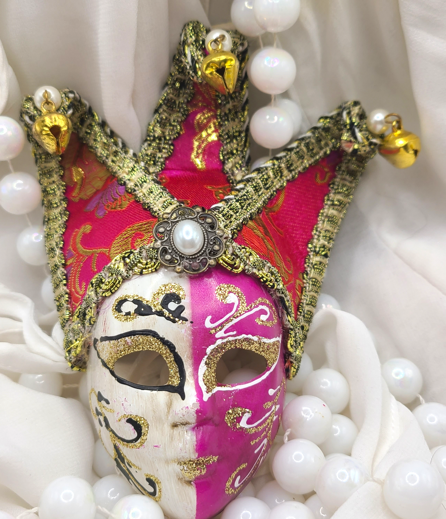 Large Mardi Gras mask props