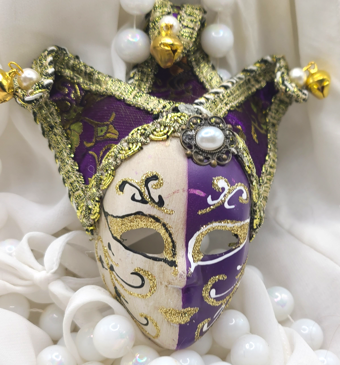 Large Mardi Gras mask props