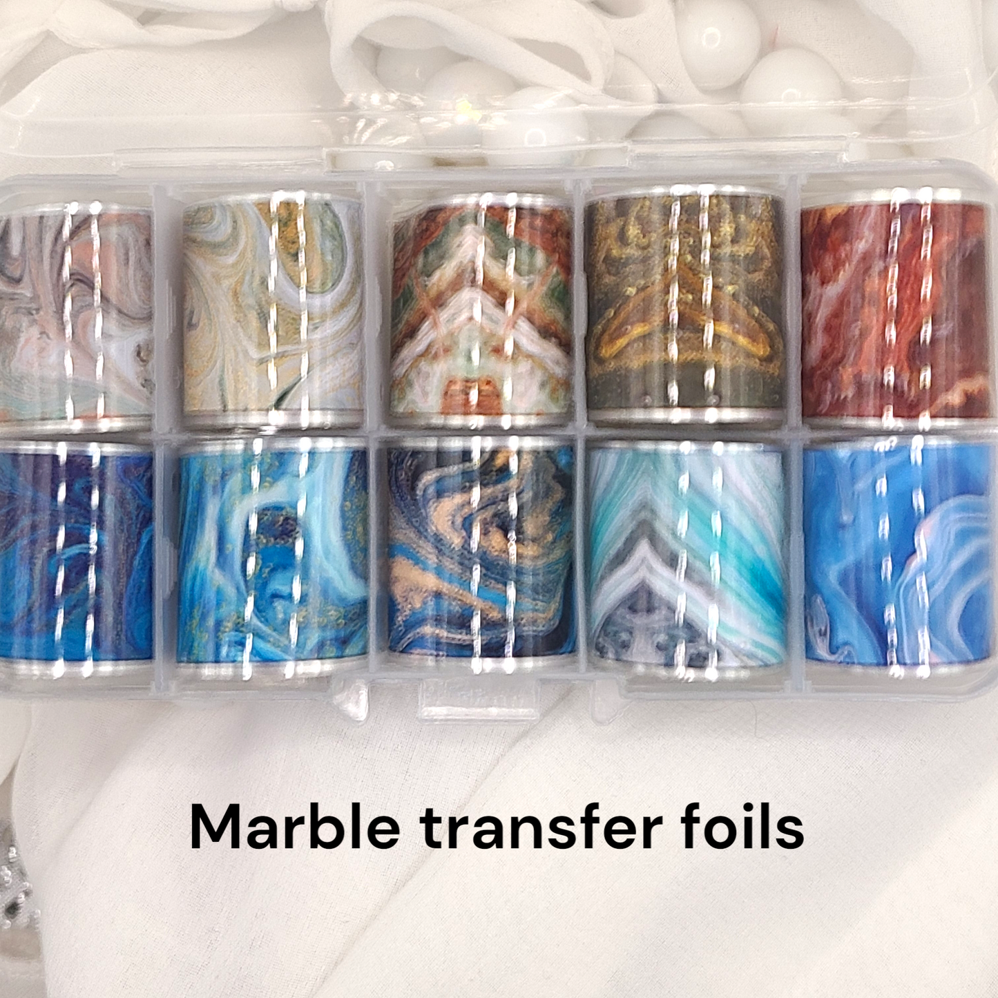 Transfer foils 10 pack