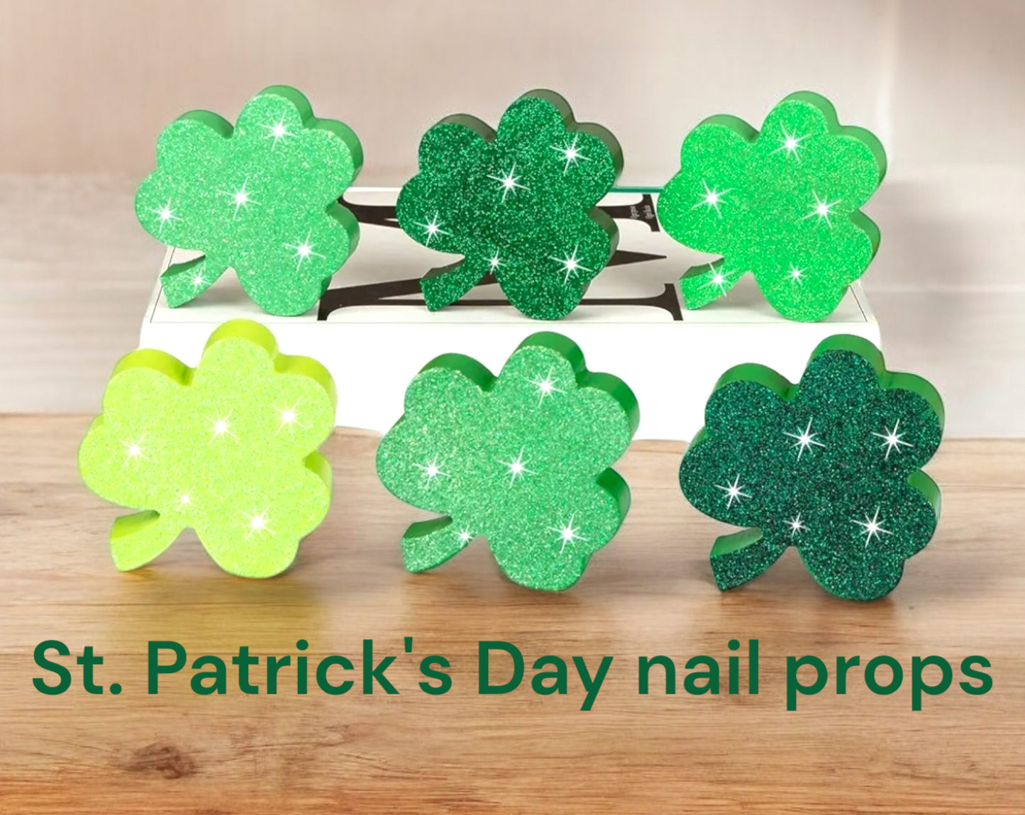 St. Patrick's Day nail props